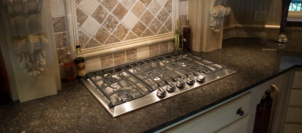 stove top countertop  Kitchen appliances design, Replacing countertops,  Built in ovens