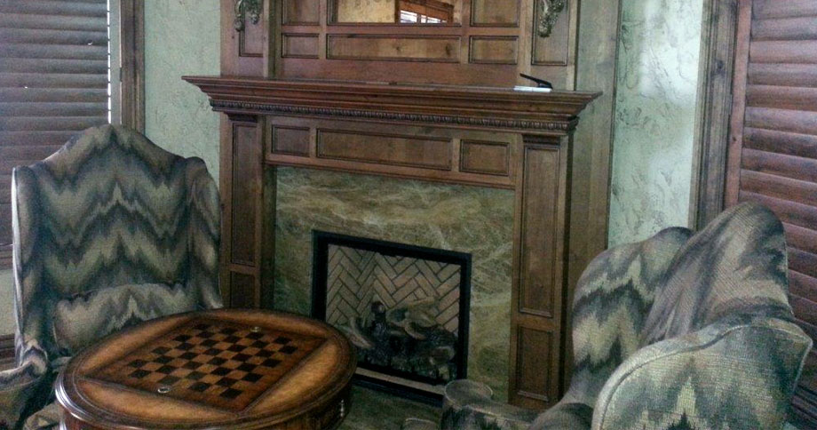 Fireplace Surround / Granite / Sequoia